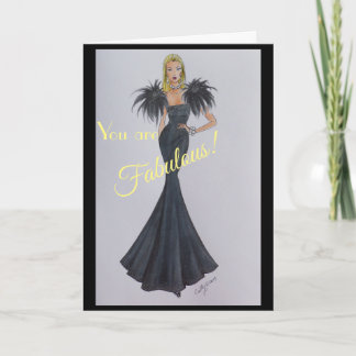 Carte d'anniversaire fabuleuse