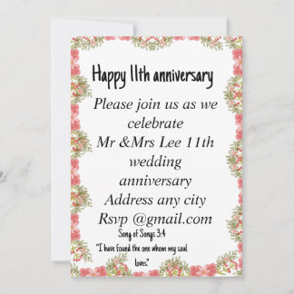 Carte d'anniversaire floral avec verse biblique | 