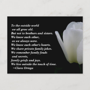 Carte d'anniversaire frère/soeur