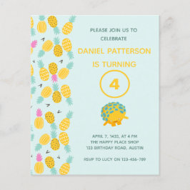 Carte d'anniversaire garçon 4 ans