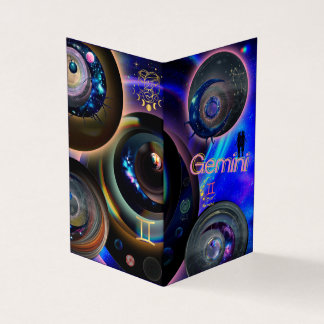 Carte d'anniversaire Gemini