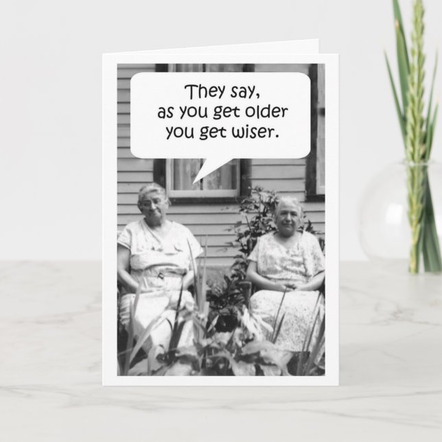 Carte d'anniversaire - génie (Devant)