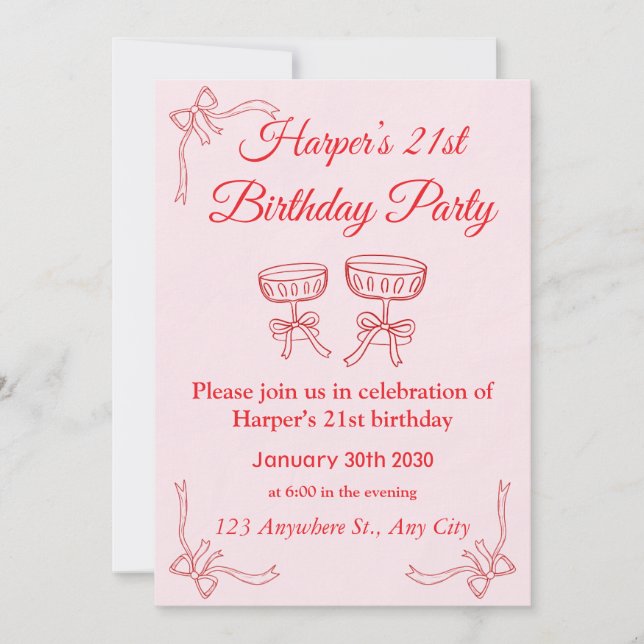 Carte d'anniversaire géométrique Bold & Bright (Devant)