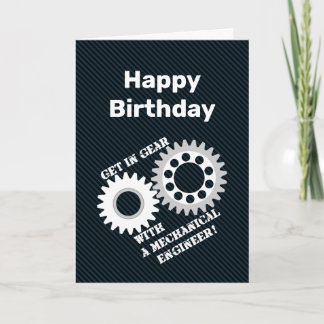 Carte d'anniversaire Get In Gear