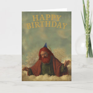 Carte d'anniversaire Ginger God