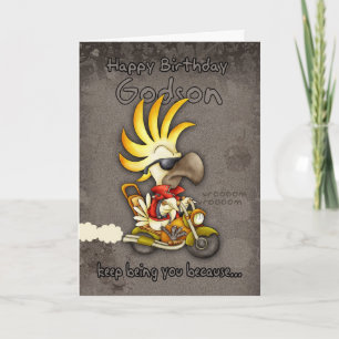 Carte d'anniversaire - Godson Carte d'anniversaire