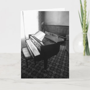 Carte d'anniversaire "Grand Piano"