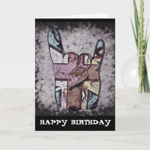 Cartes De Vœux Hard Rock Zazzle Ch