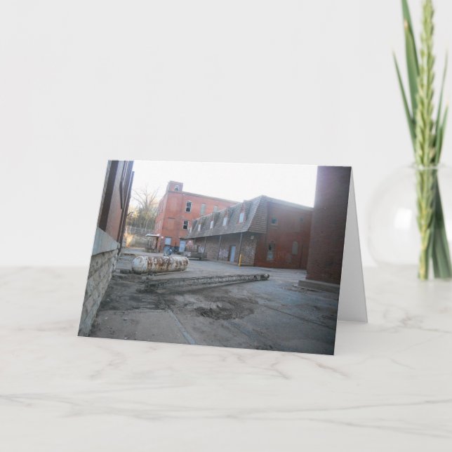 Carte d'anniversaire "Hamm's Brewery Ghost Town" (Devant)