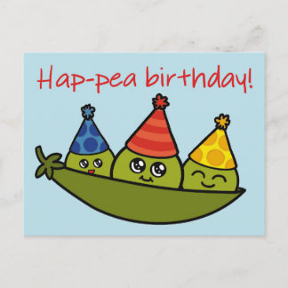 Carte d'anniversaire Happea - carte postale amusan