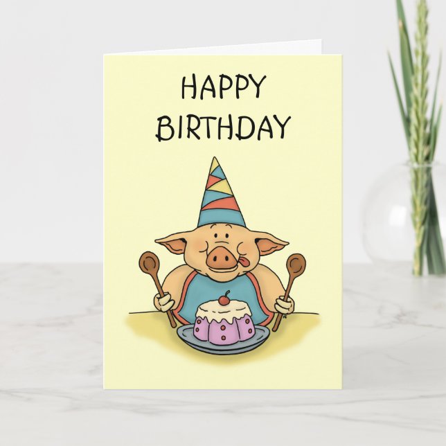 carte d'anniversaire heureuse (Devant)