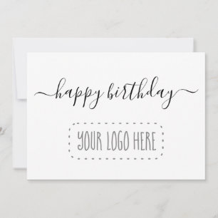 Carte d'anniversaire heureuse pour les employés d'