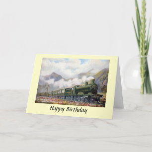 Carte d'anniversaire - Highland Railway