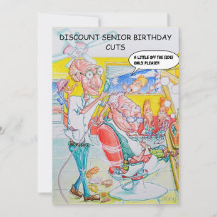 Carte d'anniversaire humoristique d'âge moyen