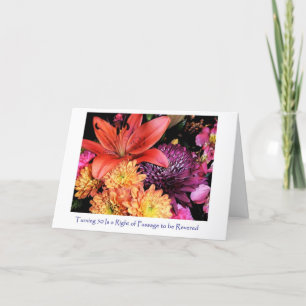 Carte d'anniversaire humoristique de Diva pour les