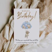 Carte d'anniversaire imprimable