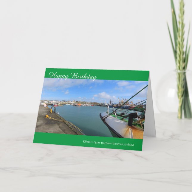 Carte d'anniversaire irlandais (Devant)