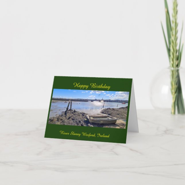 Carte d'anniversaire irlandaise (Devant)