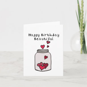 Carte d'anniversaire Jar of Heart