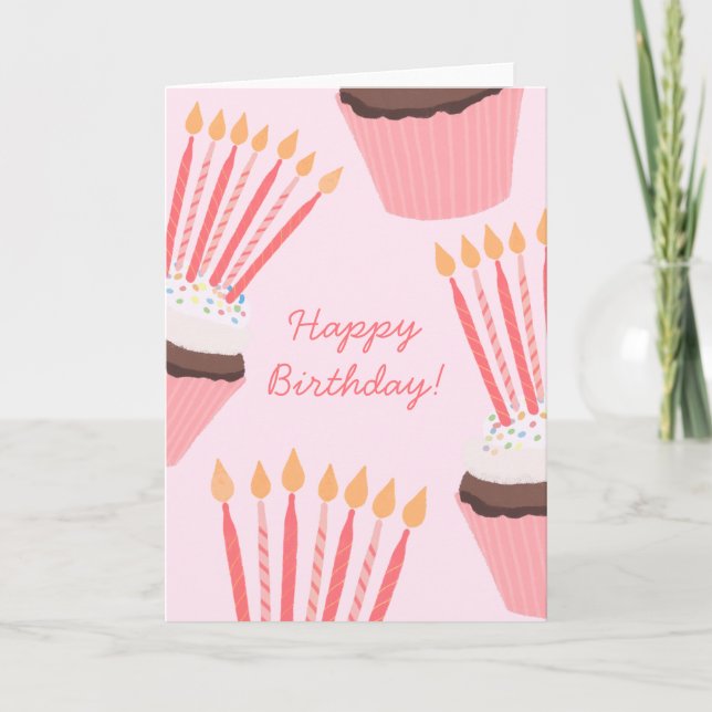 Carte d'anniversaire joyeuse (Devant)