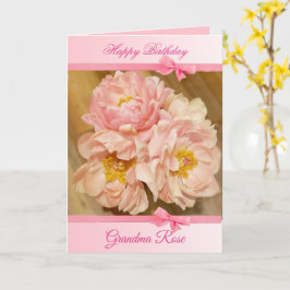 Carte d'anniversaire joyeuse personnalisée avec pi