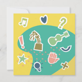 carte d'anniversaire 'joyeux anniversaire'