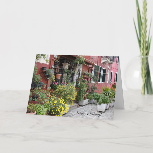 Carte d'anniversaire Joyeux Anniversaire (Devant)