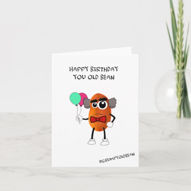 Carte d'anniversaire - Joyeux anniversaire, vieux  (Devant)
