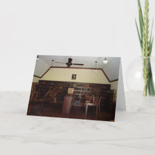 Carte d'anniversaire "Library Church #2"