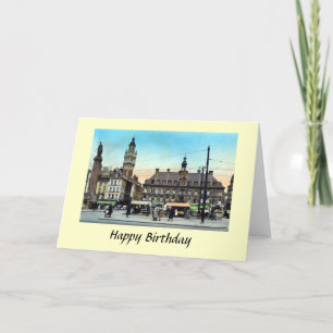 Carte d'anniversaire - Lille, France