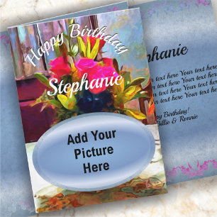 Carte d'anniversaire Love's Flowers PM0001