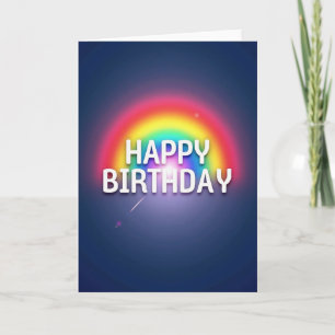 Carte d'anniversaire Luminous Arc