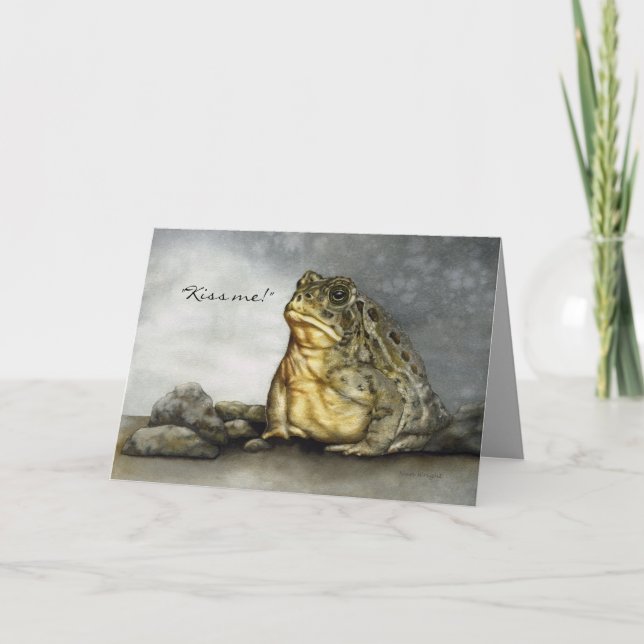 Carte d'anniversaire M. Toad (Devant)