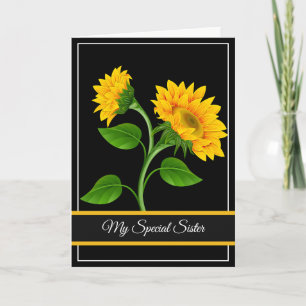 Carte d'anniversaire - Ma soeur spéciale