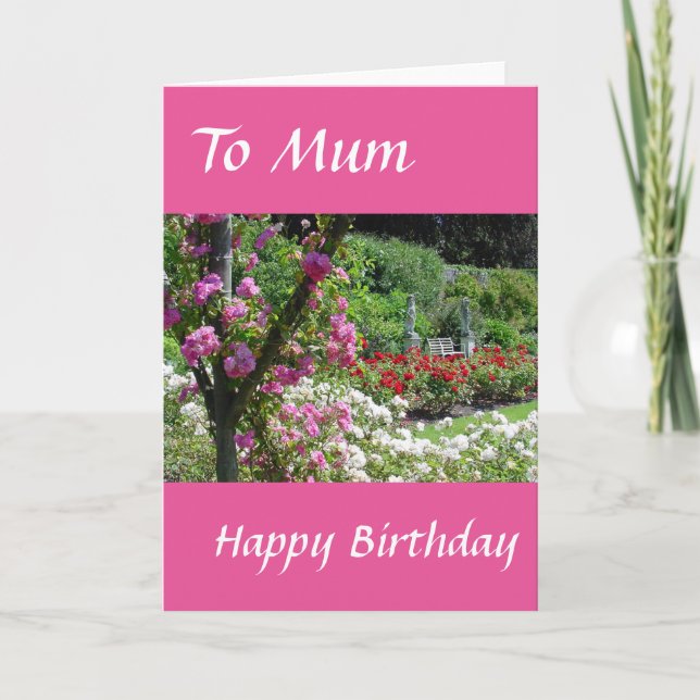 Carte d'anniversaire maman (Devant)
