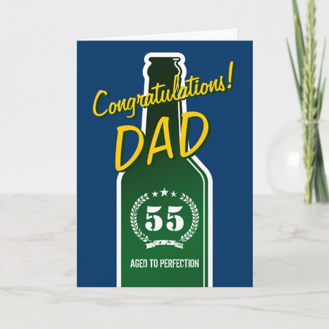 Carte d'anniversaire Manly pour hommes | Félicitat (Devant)