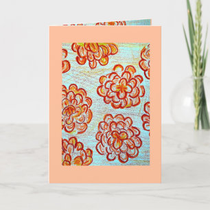 Carte d'anniversaire Marigolds