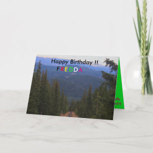 Carte d'anniversaire maximale de Pike