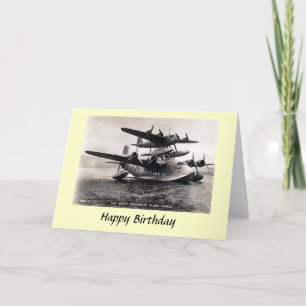 Carte d'anniversaire - Mayo Composite Plane - Maia