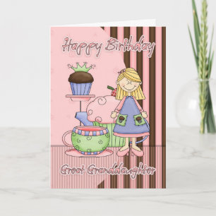 Carte d'anniversaire mignonne