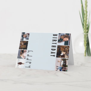 Carte d'anniversaire Modèle personnalisable