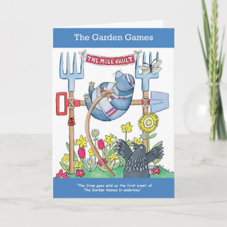 Carte d'anniversaire Mole Vault