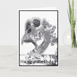 Carte d'anniversaire Monster
