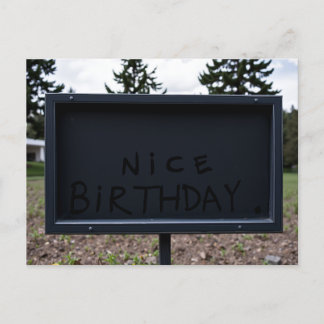 Carte d'anniversaire Nice