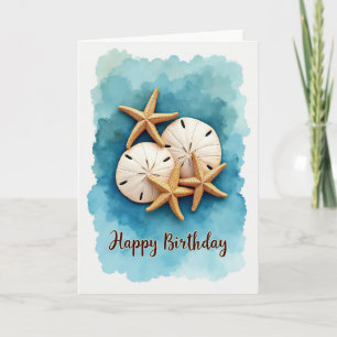Carte d'anniversaire Océan Art Doux