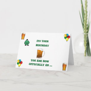 Carte d'anniversaire "Old Fart"