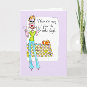 Carte d'anniversaire ou d'amitié Cookie Doug