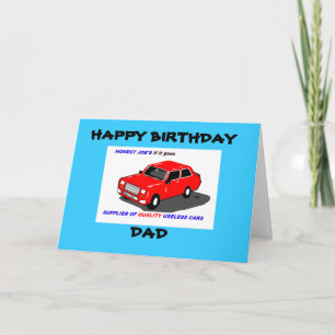CARTE D'ANNIVERSAIRE PAPA
