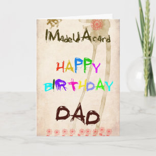 Carte d'anniversaire papa