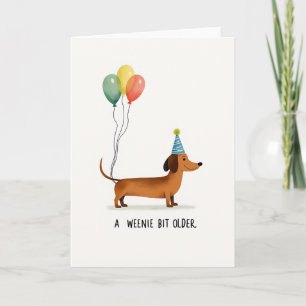Carte d'anniversaire Party Pup